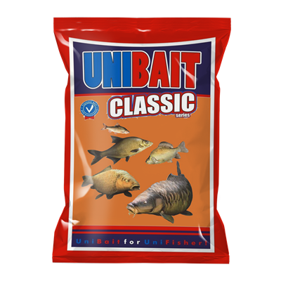 ПРИКОРМКА UNIBAIT CLASSIC 0.9 КГ. УНИВЕРСАЛЬНАЯ БИСКВИТ