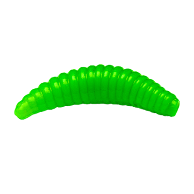 Приманка CRAZY TROUT MAGGOT (Шартрез, Сыр) 38 мм, 10 шт. 3240 - фото 9408