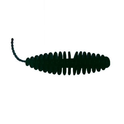 Приманка CRAZY TROUT PUPA (чёрный, Сыр) 52 мм, 10 шт.