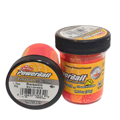 паста форель-berkley glitter-powerbait-cheese-sherbet shcherbet