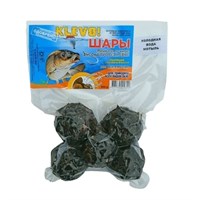 Прикормочные ШАРЫ KLEVO 0.5 кг Лещ-Плотва ЧЁРНАЯ 3413