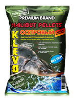 Пеллетс ОСЕТРОВЫЙ (Black Halibut) KLEVO 700гр.. Диаметр 6мм. 3138