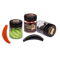 Приманка CRAZY TROUT MAGGOT (Жёлтый, Сыр) 38 мм, 10 шт. 3244