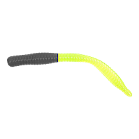 Приманка CRAZY TROUT WORM (Чёрно-Лимонный, Сыр, 8 шт. 79 мм) 3279