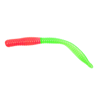 Приманка CRAZY TROUT WORM (Красно-Зелёная, Сыр, 8 шт. 79 мм) 3296