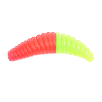 Приманка CRAZY TROUT MAGGOT (Красно-Лимонный, Сыр) 38 мм, 10 шт. 3300