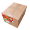 KLEVO МАКУХА Подсолнечник Натуральный Аромат 10 кубиков размером 43×33×29 мм. (с отверстиями под крючки)